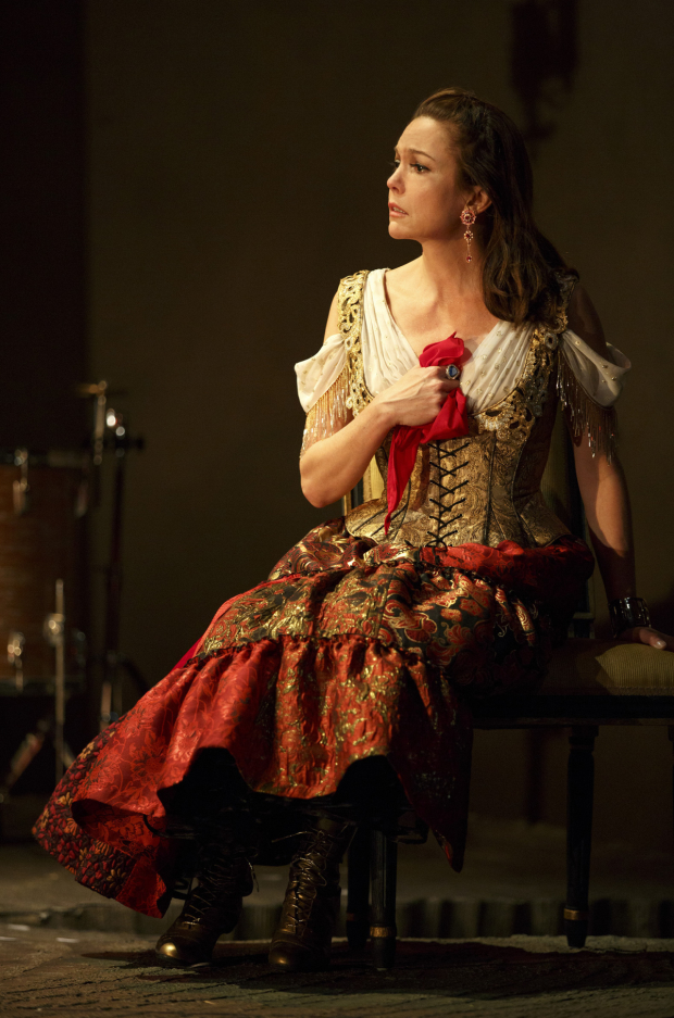 Diane Lane plays Lyubov Ranevskaya in The Cherry Orchard on Broadway.
