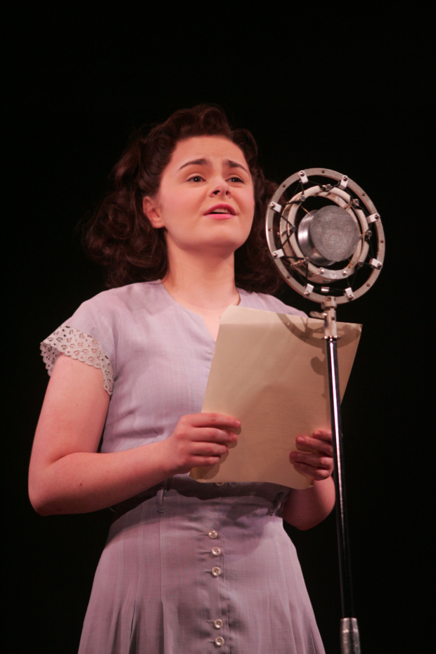 Ruby Rakos plays young Judy Garland in Chasing Rainbows - The Road to Oz at Goodspeed Musicals.