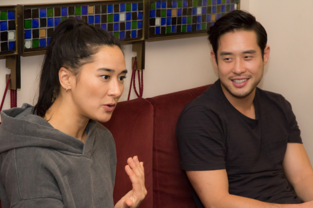 The characters played by Ikeda and Lee are based on the playwright&#39;s own parents.