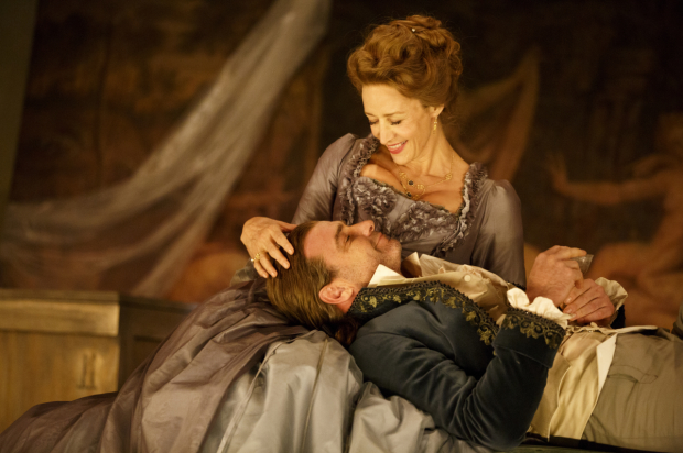 Josie Rourke&#39;s Donmar Warehouse production of Les Liaisons Dangereuses is now playing at the Booth Theatre.