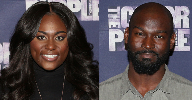 Danielle Brooks and Isaiah Johnson play their final performances in The Color Purple today.