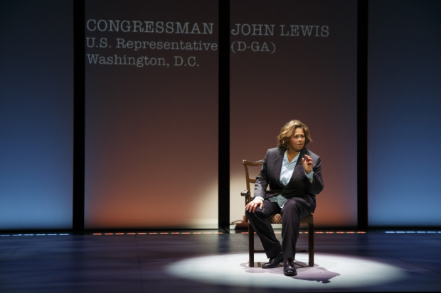 Anna Deavere Smith plays Congressman John Lewis in Notes From the Field.