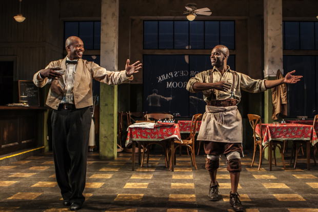 Leon Addison Brown plays Sam, and Sahr Ngaujah plays Willie in &quot;Master Harold&quot;…and the boys.