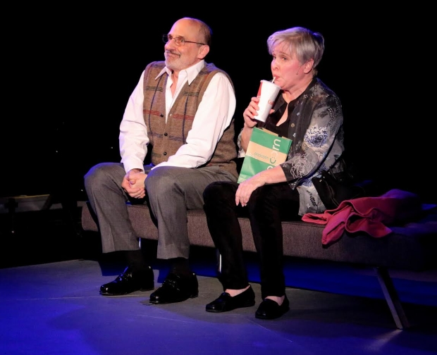 Philip Hoffman and Nancy Opel star in the world premiere of Drew Brody and Bobby Goldman&#39;s Curvy Widow: The Musical, directed by Peter Flynn, at North Carolina Stage Company.