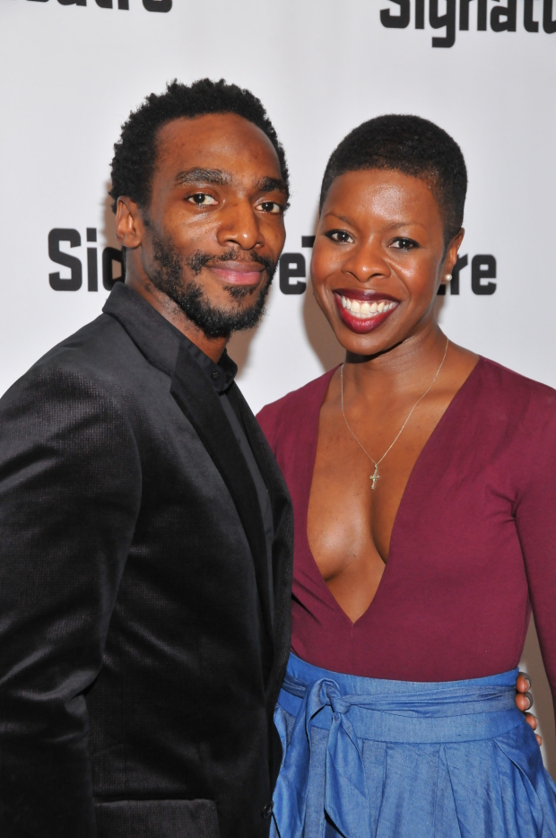Daniel J. Watts and Roslyn Ruff star in Suzan-Lori Parks&#39; The Death of the Last Black Man in the Whole Entire World.