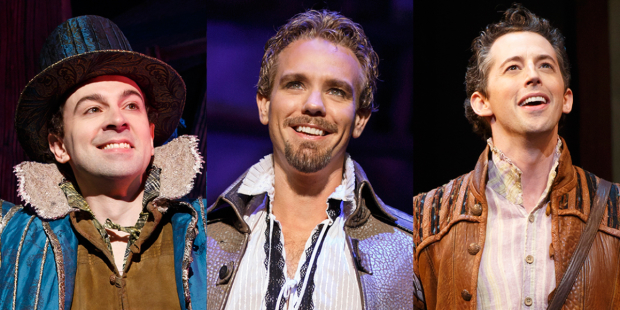 Rob McClure, Adam Pascal, and Josh Grisetti will star in the Something Rotten! tour.