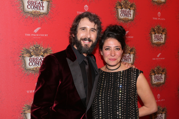 Josh Groban stars in Natasha, Pierre, and The Great Comet of 1812, which is directed by Rachel Chavkin.