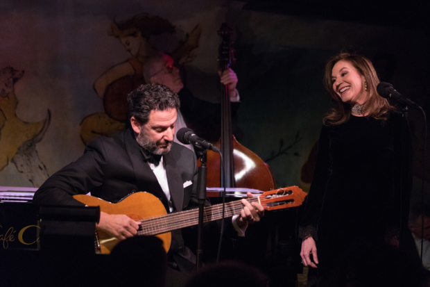 John Pizzarelli and Jessica Molaskey star in The Arc of a Love Affair at Café Carlyle.