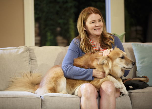 Mare Winningham and Marti the dog star in Rancho Viejo.
