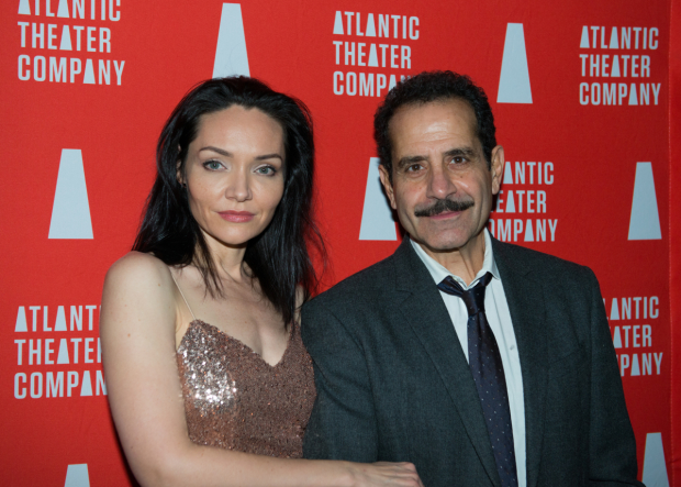 Katrina Lenk and Tony Shalhoub star in the new musical The Band&#39;s Visit.