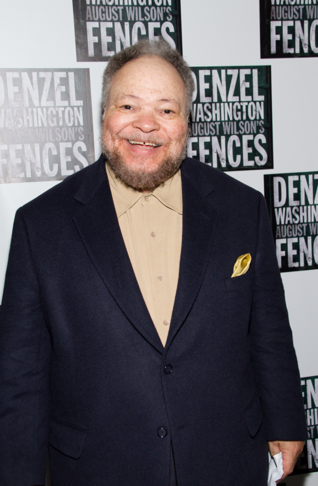 Stephen McKinley Henderson at the Broadway opening of August Wilson&#39;s Fences in 2010.