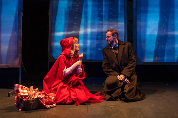 Artistic Associates Samuel Taylor and Lindsey Noel Whiting in Lookingglass Theatre&#39;s Mr. and Mrs. Pennyworth, written and directed by Doug Hara.