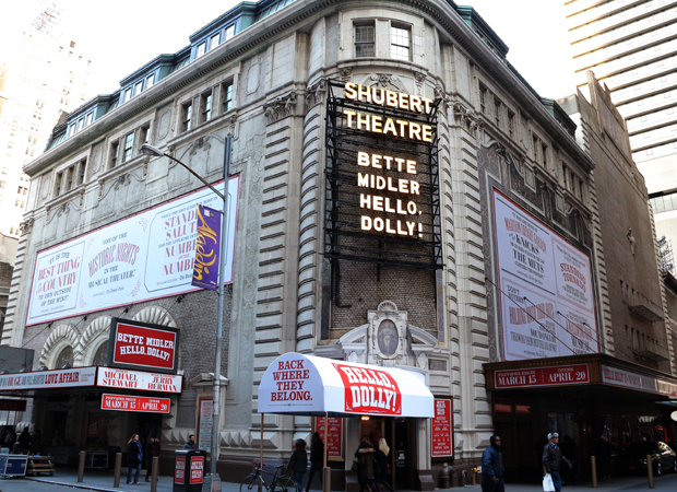 Hello, Dolly! takes over the Shubert Theatre.