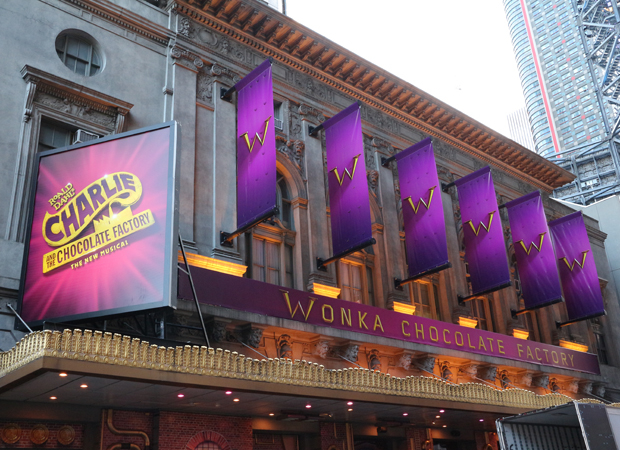 Willy Wonka&#39;s Chocolate Factory comes to life at the Lunt-Fontanne Theatre.