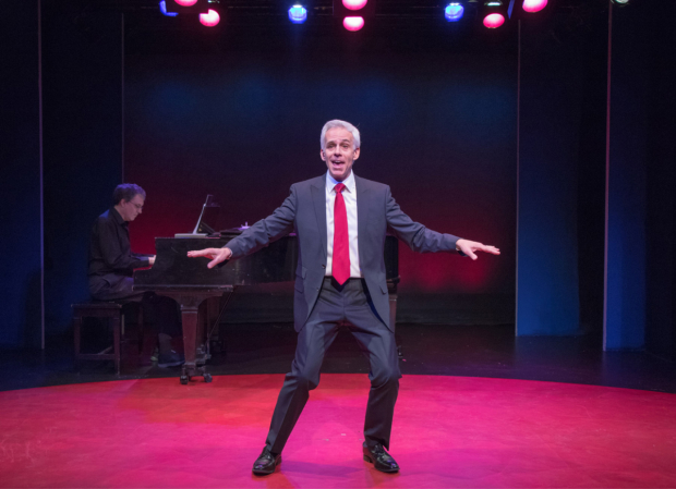 Neal Mayer stars in the titular role of Mark Felt, Superstar, directed by Annette Jolles, at York Theatre Company.