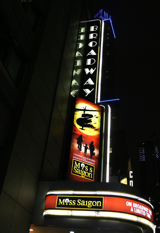 Miss Saigon returns to Broadway on March 1.
