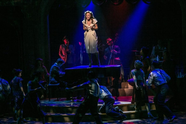 Laura Osnes in the Paper Mill Playhouse world premiere of Bandstand, opening on Broadway this spring.
