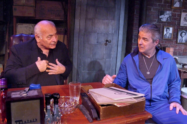 Burt Young and Gareth Williams in David Varriale&#39;s The Last Vig at the Zephyr Theatre on Melrose.