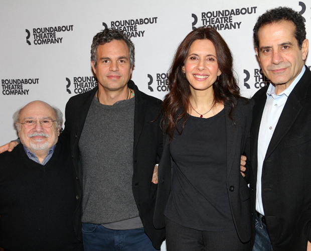 Danny DeVito, Mark Ruffalo, Jessica Hecht, and Tony Shalhoub star in Roundabout Theatre Company&#39;s revival of Arthur Miller&#39;s The Price.