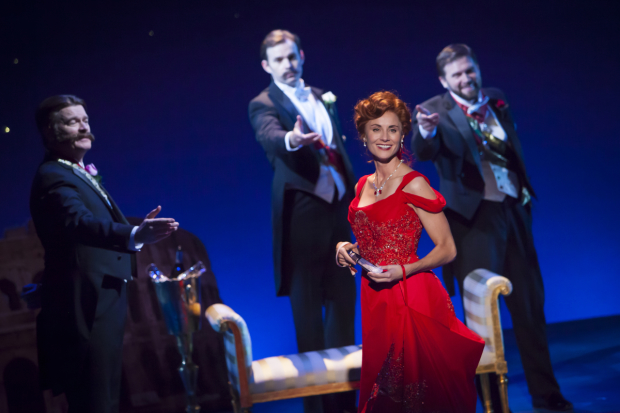 Beth Malone in the Denver Theater Center production of The Unsinkable Molly Brown.
