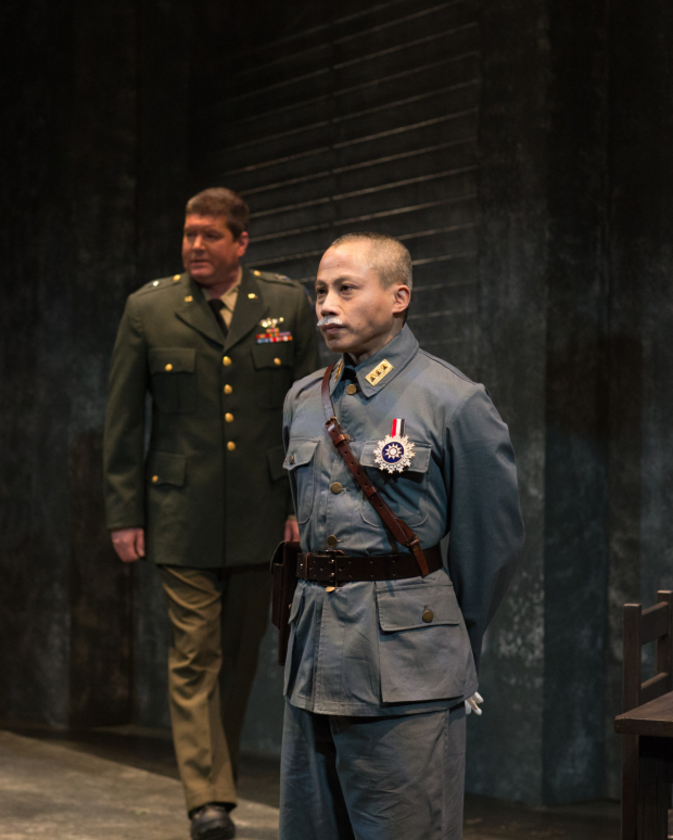 Jonathan Miles plays General Cliff Van Holt and Dinh James Doan plays Chiang Kai-Shek in Incident at Hidden Temple.
