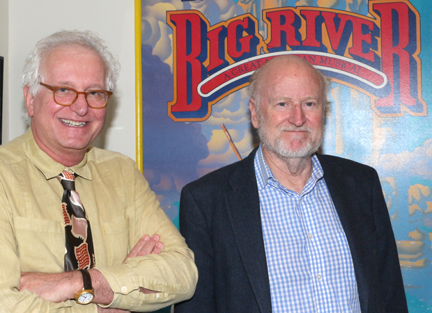 Jack Viertel, artistic director of New York City Center Encores!, and Rocco Landesman, original Broadway producer of Big River.