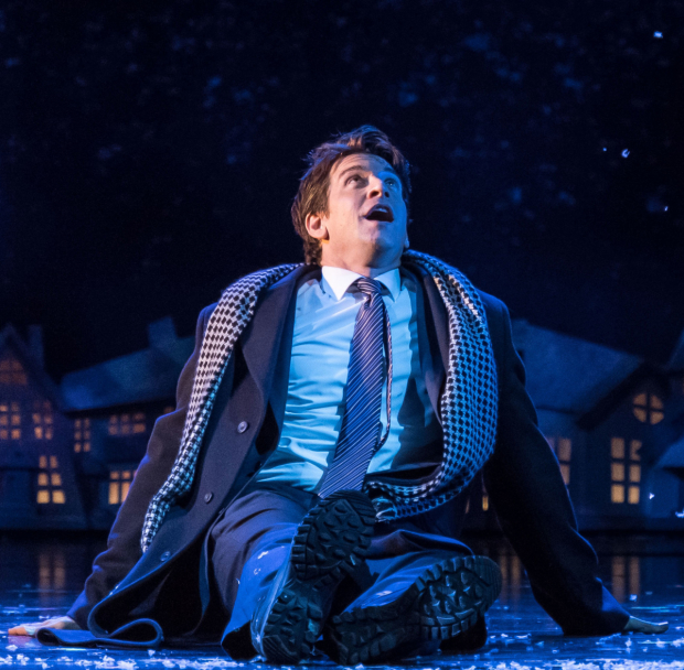 Andy Karl in the London production of the Broadway-bound musical Groundhog Day.