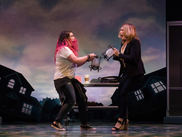 Emma Hunton and Heidi Blickenstaff lead the cast of Freaky Friday, directed by Christopher Ashley, at La Jolla Playhouse.