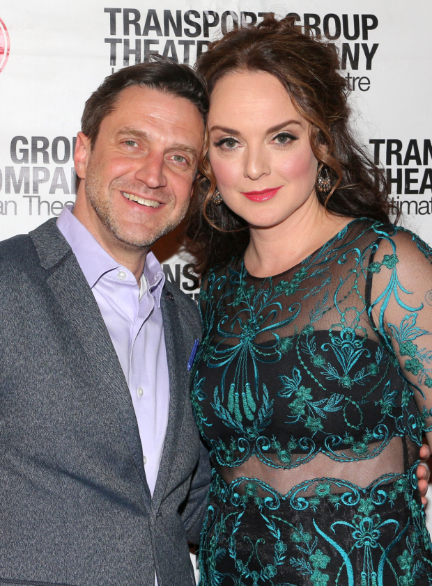 Raúl Esparza and Melissa Errico take part in the gala and perform from Sunday In the Park With George.