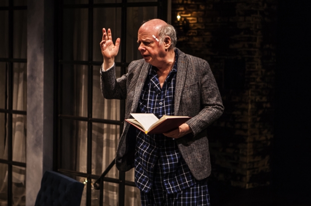Wallace Shawn plays Dick in his new play, Evening at the Talk House.