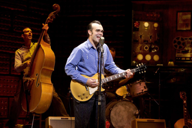 James Barry in the national tour of Million Dollar Quartet, coming to Paper Mill Playhouse this March.