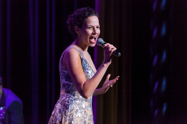 Mandy Gonzalez commands the stage at Broadway Sings For PFF!