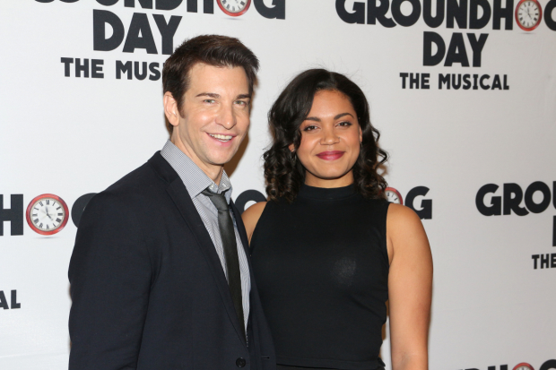 Groundhog Day costars Andy Karl and Barrett Doss will lend their voices to the musical&#39;s Original Broadway Cast Album.