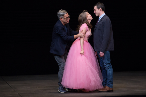 Joe Mantello, Sally Field, and Finn Wittrock star in The Glass Menagerie.