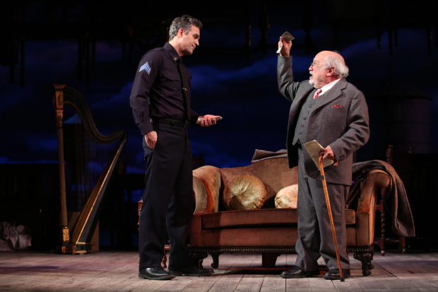 Mark Ruffalo and Danny DeVito star in Arthur Miller&#39;s The Price, directed by Terry Kinney, for Roundabout Theatre Company at the American Airlines Theatre.
