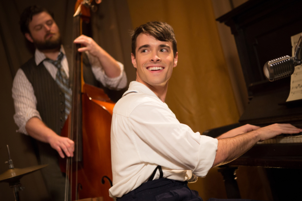 Corey Cott stars in Bandstand, directed by Andy Blankenbuehler, as the Bernard B. Jacobs Theatre.