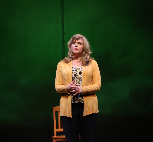 Ana Reeder stars as Ginnifer in the Keen Company production of Courtney Baron&#39;s When It&#39;s You, directed by Jonathan Silverstein, at the Clurman Theatre at Theatre Row.