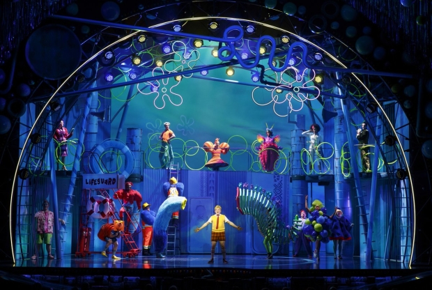 A scene from the Chicago production of The SpongeBob Musical, directed by 2017 TEDxBroadway speaker Tina Landau.