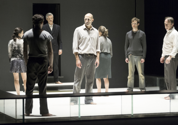 A scene from the Broadway production of Arthur Miller&#39;s A View from the Bridge, directed by Ivo van Hove.