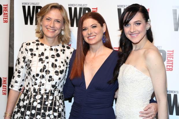 Ann Sarnoff and Debra Messing were honored at The Women&#39;s Project Gala, hosted by Lena Hall.