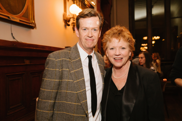 Dylan Baker came out to support spouse Becky Ann Baker who stars as Mildred&#39;s Aunt.