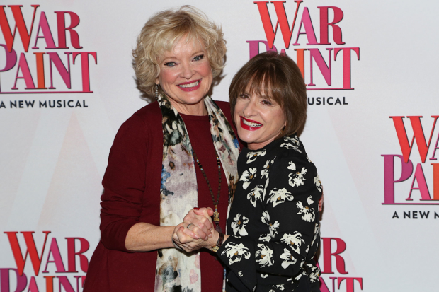 Christine Ebersole and Patti LuPone will lend their voices to the original Broadway cast recording of War Paint.  