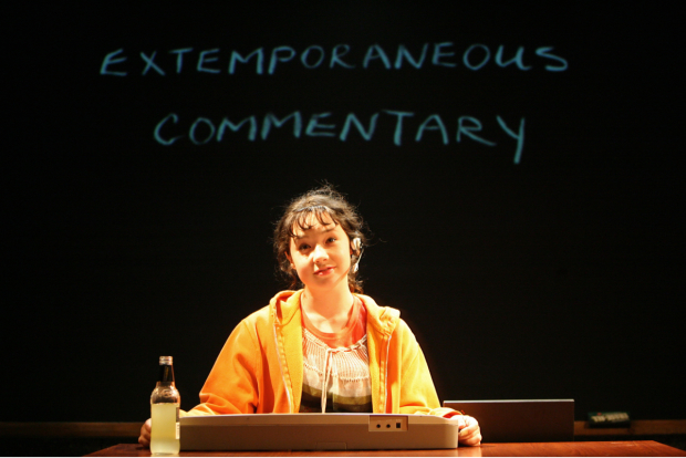Sarah Steele as Diwata in the 2007 Roundabout off-Broadway premiere of Speech &amp; Debate.