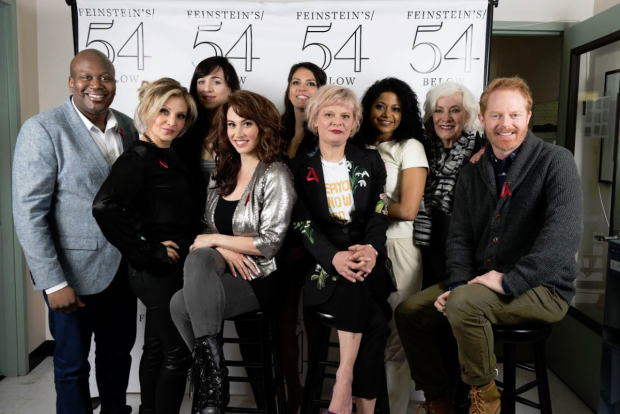 The 2016 cast of A Is For&#39;s Broadway Acts for Women event at Feinstein&#39;s/54 Below.