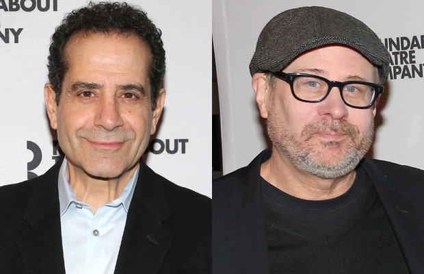 The Price&#39;s Tony Shalhoub and his director Terry Kinney.