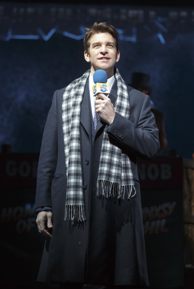 Andy Karl stars as Phil Connors in Groundhog Day at the August Wilson Theatre.