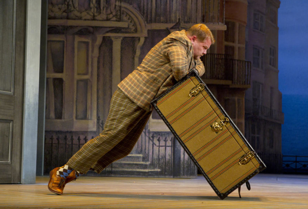 James Corden in One Man, Two Guvnors.