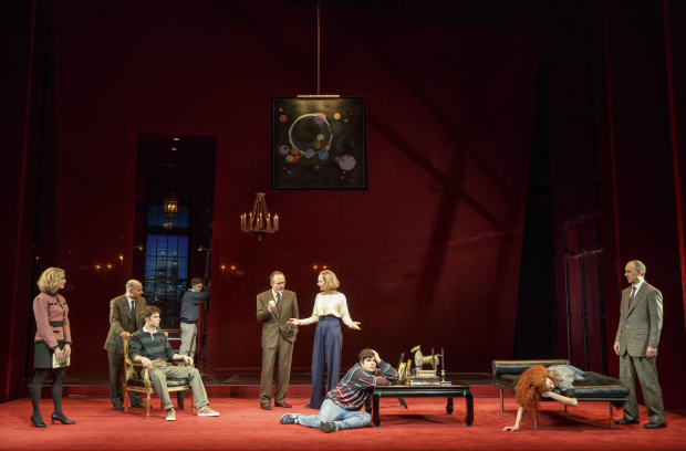 A scene from Six Degrees of Separation, directed by Trip Cullman, at the Barrymore Theatre.