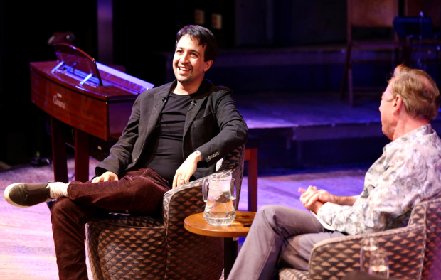 Lin-Manuel Miranda and Andrew Lloyd Webber discussed their careers and work together on Live at the Other Palace.