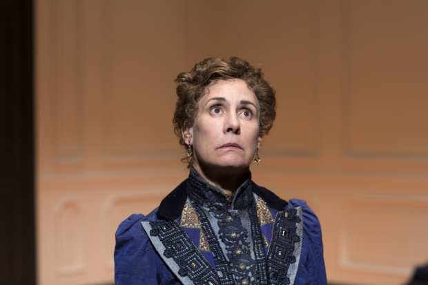 Laurie Metcalf as Nora in Lucas Hnath&#39;s A Doll&#39;s House, Part 2.